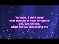 Hunter Hayes - When Did You Stop Loving Me (Lyrics)