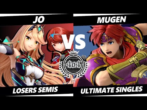 4o4 Smash Night 83 - EVC| jo (Mythra, Pyra) vs Mugen (Roy) - Losers Semi-Final