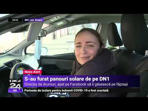 CNAIR: Iluminatul de pe DN1 nu a rezistat nicio săptămână. S-au furat panourile solare și bateriile