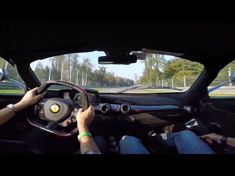 Thumbnail for 300km/h Ferrari LaFerrari OnBoard Monza Fast Laps in Traffic!! by LaFerrari