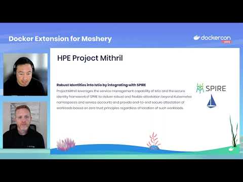 Extending Docker with Meshery, SPIRE, and Istio