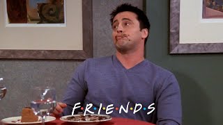 Joey Gets Caught Eating His Date’s Dessert | Friends
