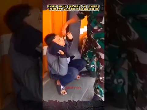 Ternyata Ini penyebab Demo Anarkis. # #tni #tniad #komando #prajurit #viralvideo #beritaterkini