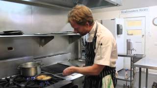 Corn Fritters, Byron Bay style, with Chef Graeme Stockdale from Liliana's Cafe