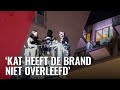 Gezin via balkon gered bij brand in appartementencomplex