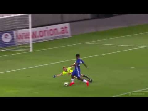 Michy Batshuayi Debut for Chelsea vs Wolfsberger 16 17 HD   YouTube