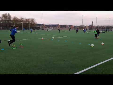 Keeperstraining CVV Berkel Vrouwenselectie keepsters