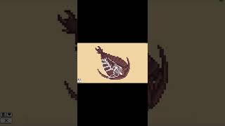 Trilobite (Dinosaur Pack) | Coloring Pixels #shorts #games #relaxing #pixel #art