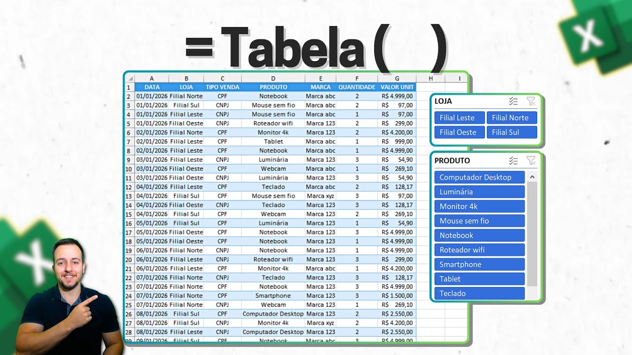 Tabela vs Planilha Convencional | A Melhor Ferramenta do Excel | Planilha Grátis