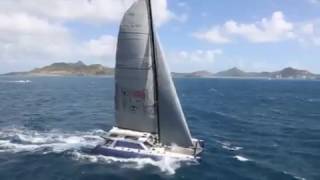 Gunboat Class at the St Maarten Heineken Regatta 2015 Final 2 days