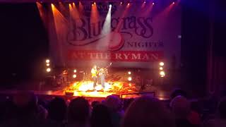 Sierra Hull w/Billy Strings What Does the Deep See Say. Bluegrass Night's at the Ryman 6/22/23