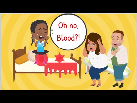 Jane First Period Came Too Soon…! Basic English