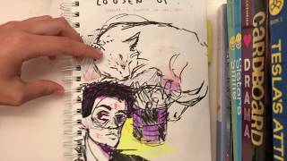 levs shows: my sketchbook tour - [part 2]