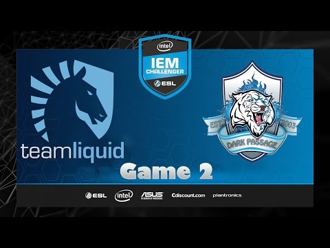 Team Liquid vs Dark Passage - Game 2 | LB Group B | IEM Gyeonggi 2016