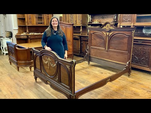 Discover the Beauty of This Mahogany Antique Headboard