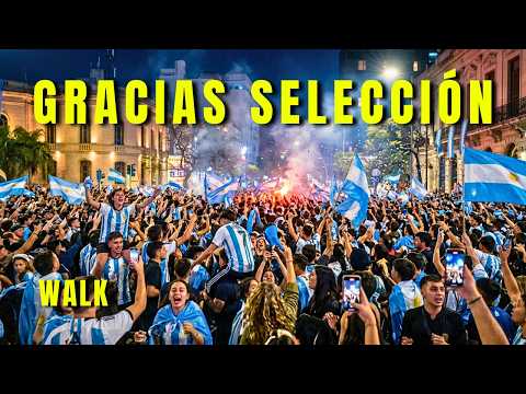 Así se vivió la FINAL del Mundial 2026 en CÓRDOBA 🇦🇷 | Walking Tours en 4K