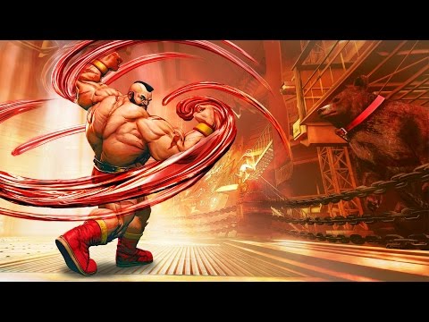 Street Fighter V: ZANGIEF Combo Stun 90% Damage