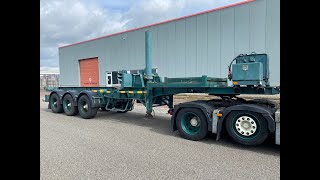 Burg 20 Ft. Container/Tipper , Self Suport Diesel semirremolque de contenedores | Imagen 4 - Autoline