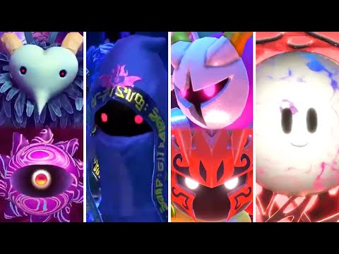 Kirby Star Allies - All Final Bosses