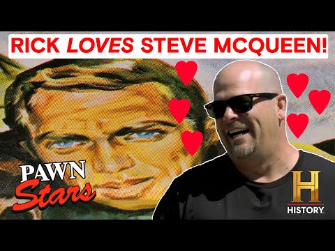 Rick's Top 6 Steve McQueen Items of All Time! | Pawn Stars