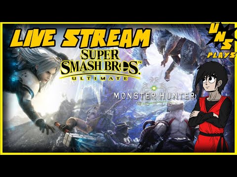 Smash Bros. Sephiroth Boss Rage? Then Back To Monster Hunting With The Guys (Ft. xSilentArts)
