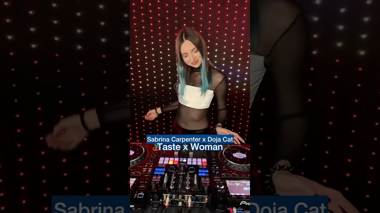 👅 #mashup #djmashup #djane #djing #pioneerdj #girldj #vegasdj #miamidj #sabrinacarpenter