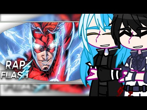 🗿🍷personagens overpowers react rap wally west(dc comics)o flash mais rapido|@flash beats