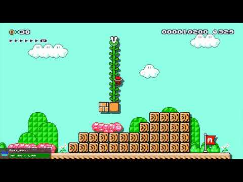 Wiggler's Walk (By Aegis) | Super Mario Maker