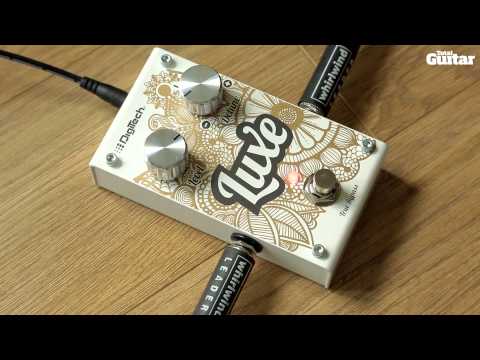 DigiTech Luxe anti-chorus guitar effects pedal demo