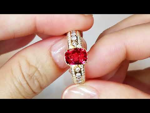 Namya Jedi Spinel Ring at 2.02 carats by Kat Florence. KF06950
