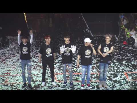 160807 JYP NATION DAY6 끝인사