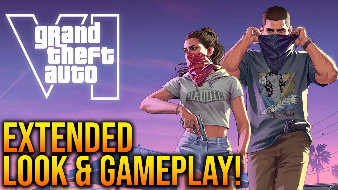 GRAND THEFT AUTO 6 EXTENDED LOOK REVEALED!