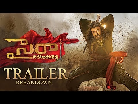 Sye Raa Trailer (Telugu) - Chiranjeevi | Ram Charan | Surender Reddy | Trailer Breakdown