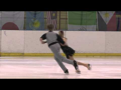 1 Laura ABTS / Maarten BUCKENS (BEL) - ISU JGP Trofeo W.Lombardi 2011 Junior Ice Dance Free Dance