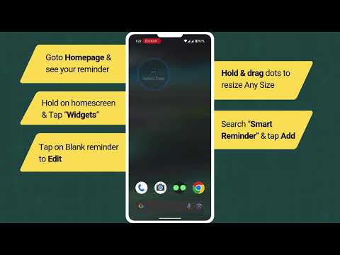 Reminder app Widget Countdown