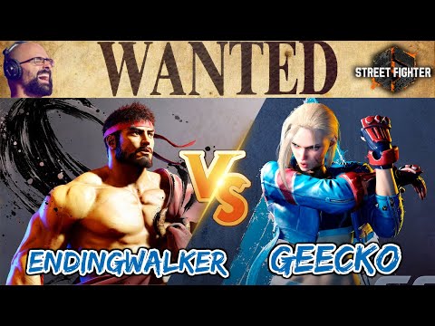 THIS SET IS INCREDIBLE! EndingWalker (Ryu) vs Geecko (Cammy) FT7 - WANTED SF6