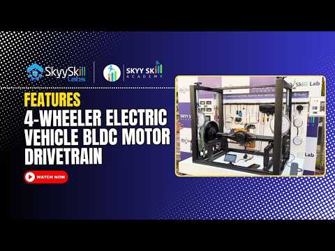 4-wheeler drivetrain with IOT feature and training facility