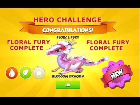 Hero Challenge Event-Dragon Mania Legends |  FLORAL FURY Event_COMPLETE | The Great Eggs Pedition