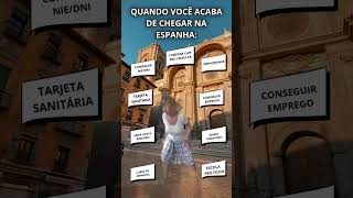 Eu chegando na Espanha toda feliz…