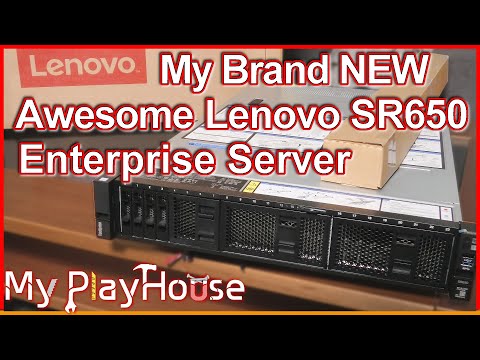 Brand NEW Lenovo SR650 Moves in to My PlayHouse - 898