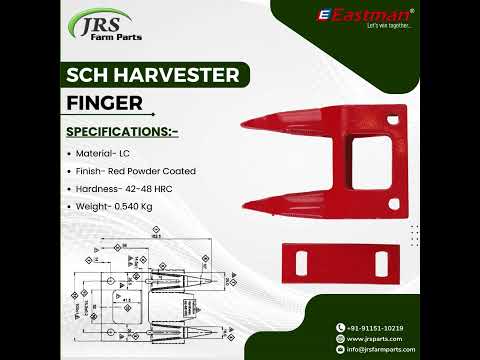 SCH Harvester Finger/Harvester Finger Guard/ Combine Harvester Finger/ SCH Finger Exporter India JRS