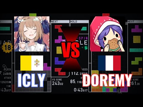 TETR.IO Tetra League (Season 2) ICLY (Diao) vs DOREMY