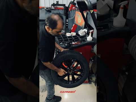 Installing Michelin Pilot Sport 4 in Skoda Rapid #michelin #skoda