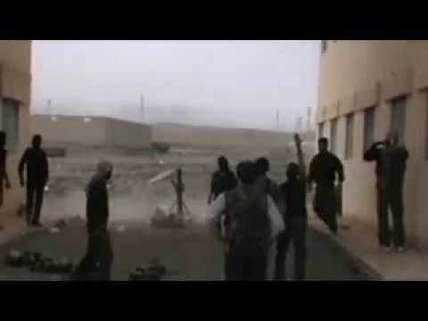 استهداف كتيبة المدفعية في بادية الميادين بقذائف الهاون من قبل كتائب الجيش الحر