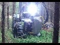 Thinning With Narrow Vimek 4040 Harvester