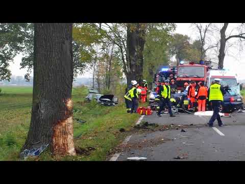Wypadek w Bojszowach, 24.10.2017