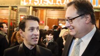 Douglas Carter Beane & Lewis Flinn at Broadway's LYSISTRATA JONES Opening Night