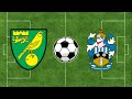 Norwich vs Huddersfield - EFL Championship 23-24 | Football Simulation PES 21