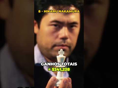 QUANTO GANHA UM JOGADOR DE XADREZ da elite? Os ganhos estão em dólares.