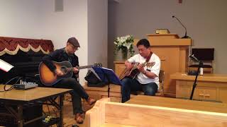 Oscar PetersonのHymn to FreedomをOliver Jonesのピアノ風にギターで弾いてみた編 Take 2